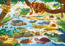 Les reptiles : Puzzle