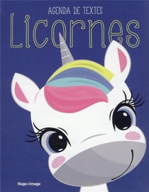 Agenda de texte licornes 2022 - 2023