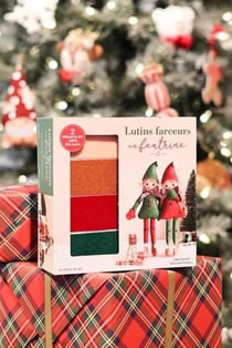 Lutins farceurs en feutrine