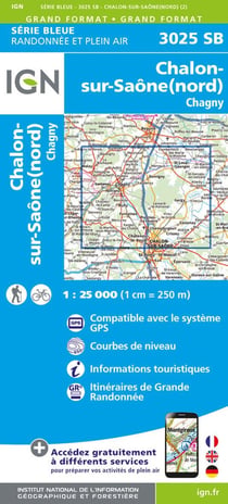 3025SB CHALON-SUR-SAONE (nord) - CHAGNY