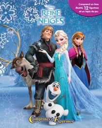 La Reine des Neiges - Avec 12 figurines et 1 tapis de jeu : Comptines et Figurines