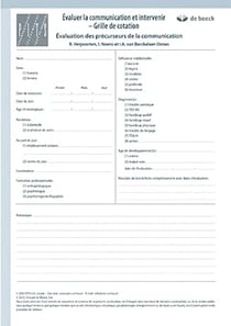 Ensemble evaluer la communication et intervenir formulaire evaluation pack 25