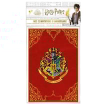 Kit 12 invitations d'anniversaire - Harry Potter