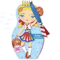 Minimiki - Carnet créatif - Amy aux États-Unis