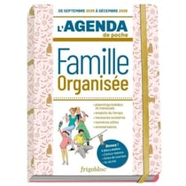 Agenda de poche 2026 Play Bac - La famille organisée