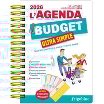 L'agenda budget ultra simple, avec enveloppes indéchirables !