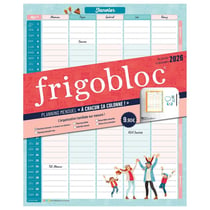 Frigobloc : Planning mensuel "À chacun sa colonne