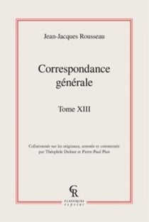 Correspondance générale t.13