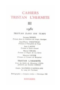 Cahiers tristan l'hermite n.3