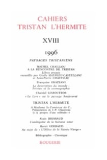 Cahiers tristan l'hermite n.18