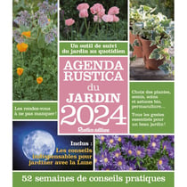 Agenda Rustica du jardin 2024
