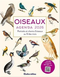 Agenda 2025-2026 - Agenda chants des oiseaux 2026