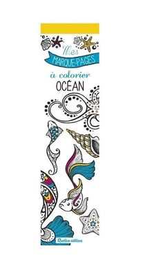 Mes marque-pages à colorier Océan