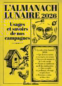 Almanach lunaire des usages et savoirs de nos campagnes (édition 2026)