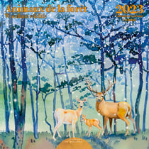 Calendrier chevalet Pays Basque en aquarelles 2024 - Cécile Van