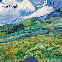 Calendrier 2025 Editions du Désastre - Van Gogh - 30 x 30 cm