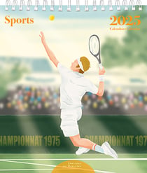 Mini calendrier 2025 Editions du Désastre - Sport