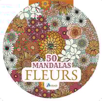 Mandalas fleurs - 50 pièces