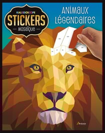 Stickers mosaïque : Animaux légendaires - Artémis