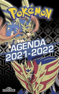 Pokemon - agenda 2021-2022 (couverture noire)