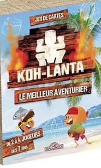 Koh-lanta - jeu de cartes - le meilleur aventurier
