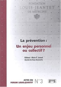 Prevention  un enjeu personnel