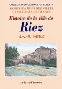 Histoire de la ville de riez
