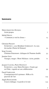 Choses tues - le trait, la trace, l'empreinte