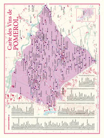 Carte des vins de Pomerol