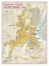 Carte des vins de Sancerre