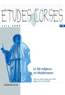 Le fait religieux en Méditerrannée
