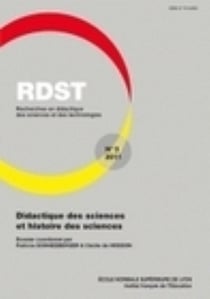 RDST, n° 3/2011 : Didactique des sciences et histoire des sciences