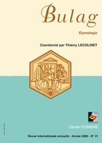 Étymologie Tome 31