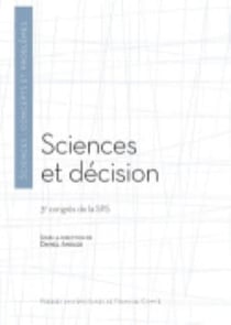 Sciences et décision : 3e congrès de la SPS