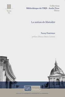 La notion de liberalite