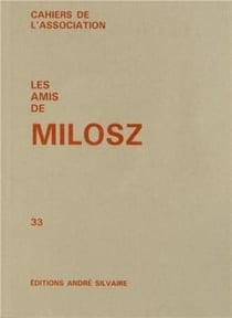 Les amis de milosz, numero 33