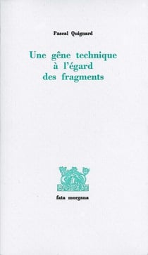 Une Gene Technique a l'Egard des Fragments