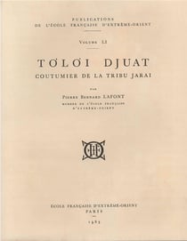 Toloi Djuat - coutumier de la tribu Jarai