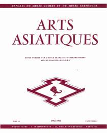 Arts asiatiques t.09-1 et t.09-2 (1962-63)