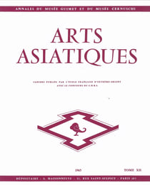Arts asiatiques t.12 (1965)
