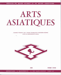 Arts asiatiques t.18 (1968)