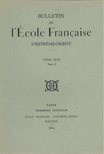 Bulletin EFEO n.46-2 (édition 1952)