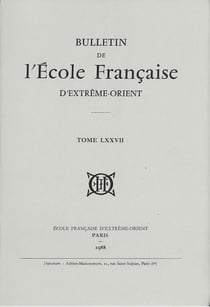 Bulletin EFEO n.77 (édition 1988)