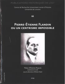 Pierre etienne flandin ou un centrisme i