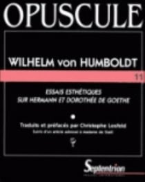 ESSAIS ESTHETIQUES SUR "HERMANN ET DOROTHEE" DE GOETHE : n° 11