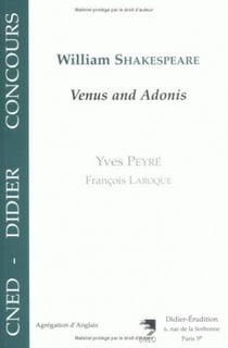 William Shakespeare - Venus and Adonis