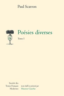 Poesies diverses - tome i