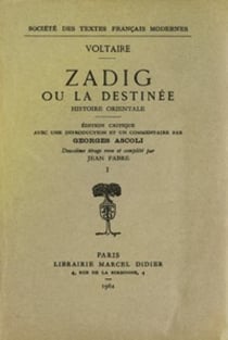 Zadig ou la destinee i