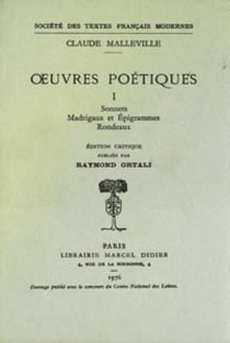 Oeuvres poetiques i