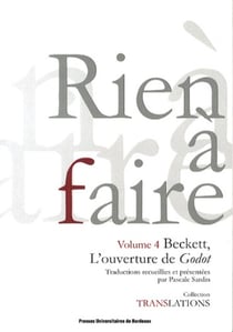 Beckett, l'ouverture de godot (vol.4)